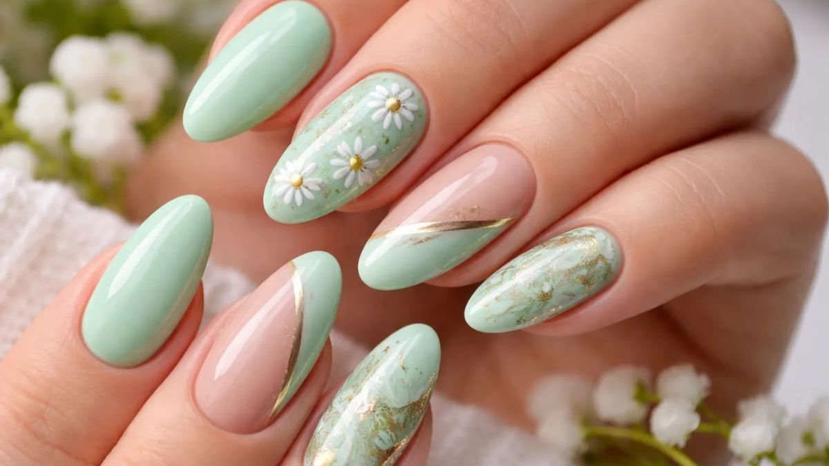 20 Mint Green Nail Ideas to Delight Your Inner Millennial