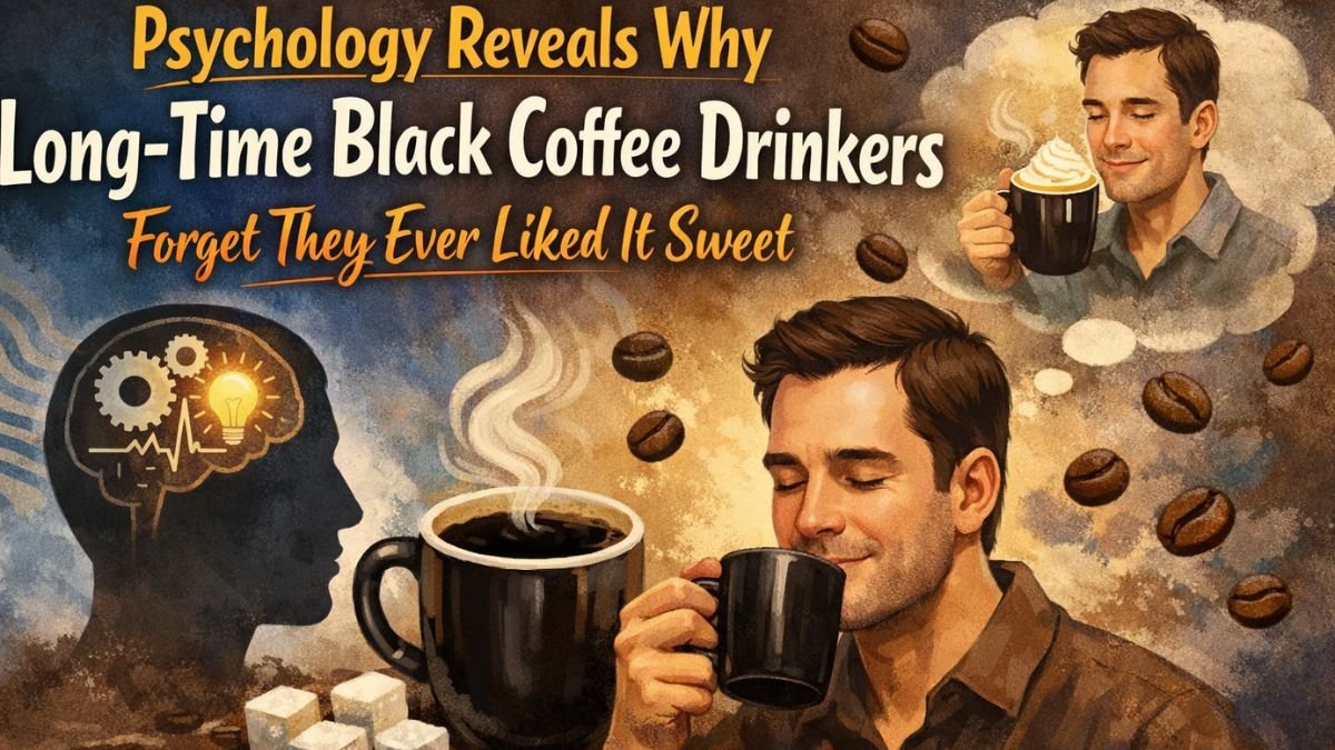 Psychology Reveals Why Long-Time Black Coffee Drinkers Forget They Ever Liked It Sweet