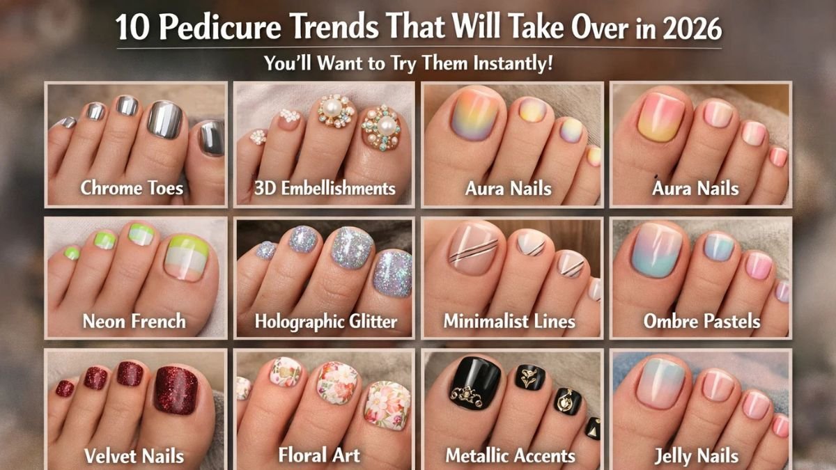 These 10 Pedicure Trends Will Take Over in 2026 — You'll Want to Try Them Instantly!